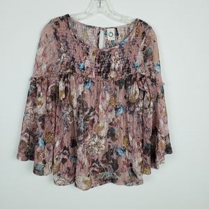Anthropologie | Akemi + kin patriza bell sleeve XS